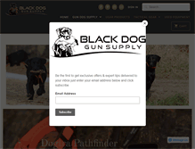 Tablet Screenshot of blackdogusa.com